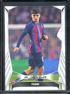 2023 Leaf Soccer White Pedri #B-9 - Image 1 of 2