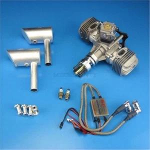 7Hp For Model Airplane Model Plane Gas Engine DLE60 60Cc gr - Bild 1 von 9