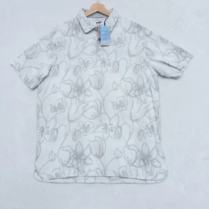 Puma Shirt Herren L Cloudspun Stiele Golf Polo All Over Grafik Sport vielseitig - Bild 1 von 9