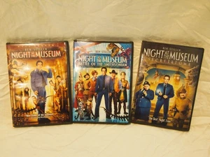 THE NIGHT AT THE MUSEUM 1 2 & 3 Trilogy dvd Set ROBIN WILLIAMS Ben Stiller - Picture 1 of 3