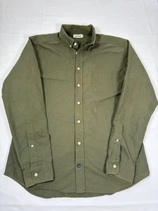 Taylor Stitch Herren XL 44 Button Down Hemd Olivgrün Langarm Workwear  - Bild 1 von 10