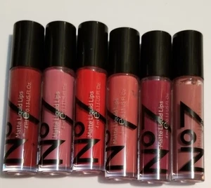 No7 Matte Liquid Lipstick Sealed - CHOOSE YOUR SHADE - Picture 1 of 1