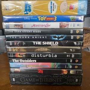 DVD Lot 12 Open DVDs -AS SHOWN {various Genres} *CLEARANCE DVDs* - Picture 1 of 20