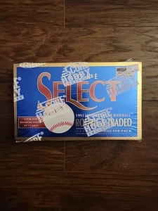 1993 Score Select Rookie & Traded Baseball Hobby Exclusive Factory Sealed Box SC - Picture 1 of 2