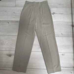 Emporio Armani Twill Wool Blend Vintage Dress Pants Women’s Size 44 - Picture 1 of 7