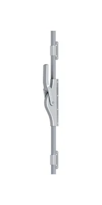 FUHR Tortreibriegel 902 DIN links / rechts verzinkt Materialmix Vierkantstang... - Bild 1 von 1