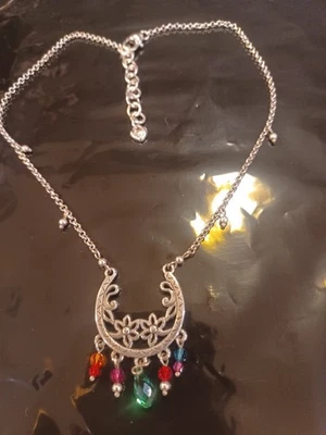 Retired Brighton Balu Collection Dangling Bead Necklace 15.5/17.5" Adjust. EUC! - Image 1 of 4