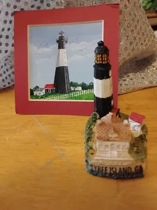 Tybee Island Leuchtturm Figur 2 Stück À3 - Bild 1 von 6