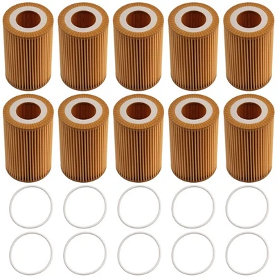Kit de filtro de aceite 10x 06E115562E para Audi Q7 A6 A7 Quattro 2015 2016 2017 2018 2019 Foto 1 de 4