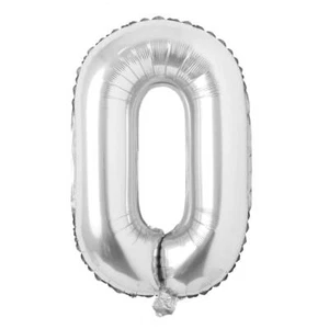 32 inch Letter Balloons Silver Alphabet Number Balloons Foil Mylar Party Wedd... - Picture 1 of 3