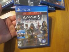 Assassin's Creed Syndicate Limited Edition PS4 PLAYSTATION 4 NEW FACTORY SEALED