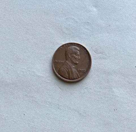 1972 Double Die Lincoln Cent Mint Error Cover