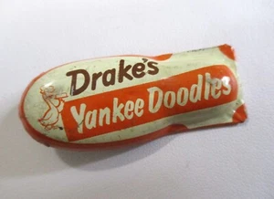 Vintage Drakes Yankee Doodles litografia giocattolo di latta clicker, Kirchhof, Newark, N.J. - Foto 1 di 7