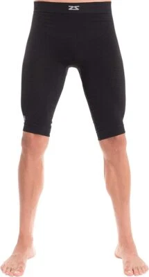 Zensah 男式无缝打底黑色压缩短裤选择尺寸 S M L XL 2XL — 第 1/2 张图片