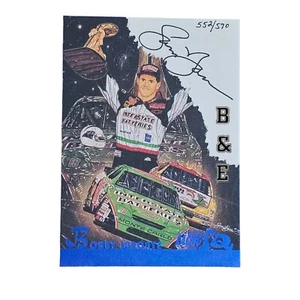 1997 Score Board Racing IQ Remarques by Sam Bass Bobby Labonte Auto SP #'d /570 - Picture 1 of 2