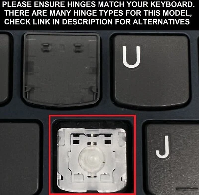 Lenovo IdeaPad S340 | LAPTOP SINGLE REPLACEMENT KEYBOARD KEYS KEYCAPS S340-15IWL - Image 1 of 4