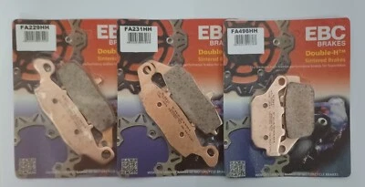 EBC Sintered FRONT and REAR Brake Pads Fits SUZUKI SFV650 GLADIUS (2009 to 2015) - Image 1 of 4