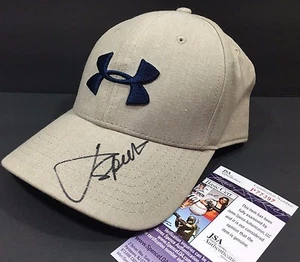 JORDAN SPIETH SIGNED AUTOGRAPH HAT CAP GOLF UNDER ARMOUR MASTERS US OPEN W/ JSA - Picture 1 of 1