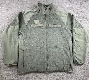 US Military Gen III Polartec Cold Weather Fleece Jacket Small Made In USA Green - Bild 1 von 15