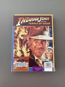 Jeu Indiana Jones temple of doom Atari St 520 Ste Stf Atari 520 St Lucasfilm - Zdjęcie 1 z 17