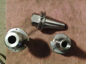 CAT 40 3/4" End Mill Holder FLANGE Thru COOLANT DIN  HPI PIONEER CAT40 HAAS - Picture 1 of 2