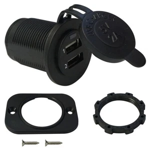 Water Resistant Dual USB Charging Port for Golf Carts - Picture 1 of 1