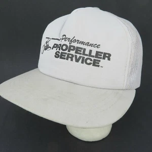 Vintage Performance Propeller Service Mesh back Trucker Hat - Boating Prop Cap - Picture 1 of 8