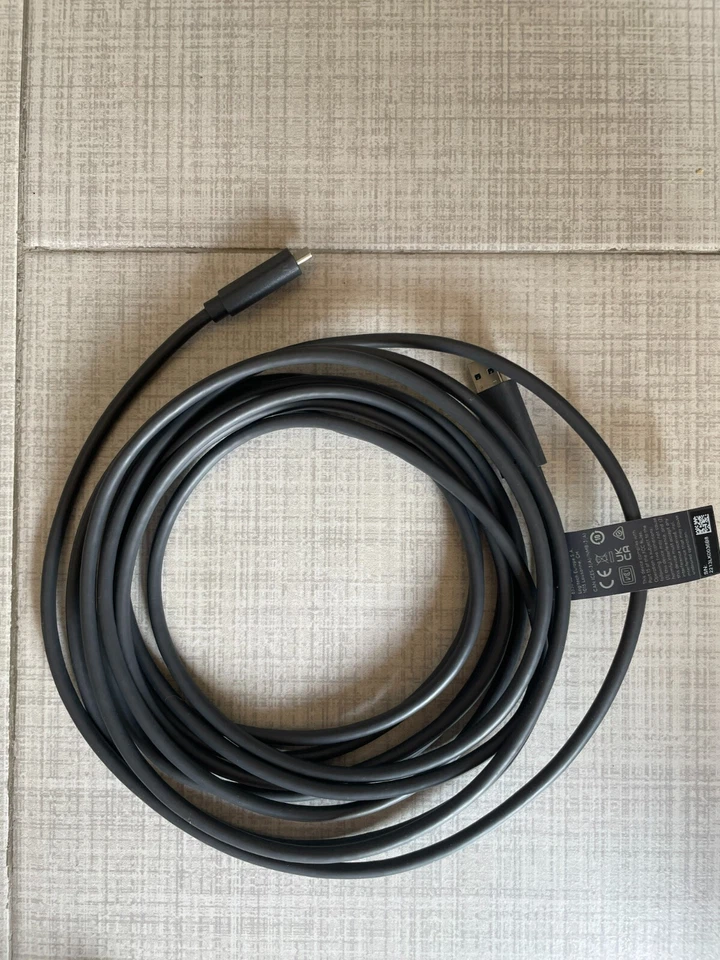Logitech Logi Z00007 502-0013308 USB 2.0/3.1 USB C-A 5m Cable - Image 1 of 1