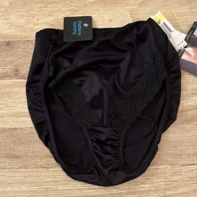 BRAGAS BREVES VINTAGE Y2K BALI CORTE ALTO Medianas Negras Abdomen Control Moderado 8044 Foto 1 de 4