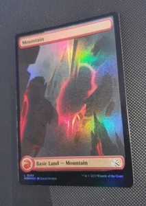 MTG *FOIL FULL ART *March of the Machines MOUNTAIN #289 NM - Bild 1 von 1