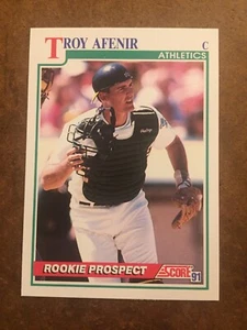 Troy Afenir 745 Rookie Prospect Score 1991 MLB Baseball Trading Card - Picture 1 of 2