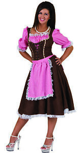Funny Fashion Halloween Party Oktoberfest Classic Tirol Rosa-Size Medium