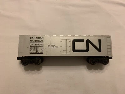 KMT CANADIAN NATIONAL REEFER CAR! O GAUGE FREIGHT TRAIN O/27 REFRIGERATOR BOX CN - Image 1 of 4