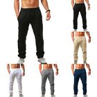 Versatile Mens Stretch Sweatpants Gym Joggers Active Track Pants w/ Pockets