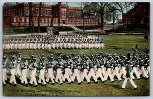 K28/ Culver Indiana Postcard c1910 Culver Academy Cadets March YMCA 267 - Picture 1 of 4
