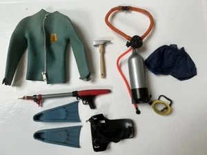 Palitoy Vintage Action Man Underwater Explorer Lot - Picture 1 of 20