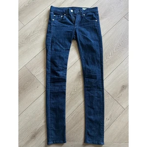 Rag & Bone Womens Skinny Jeans Size 24 Dark Wash Denim Slim Fit - Picture 1 of 6