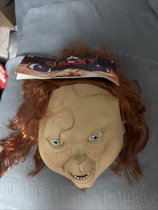 Chucky Deluxe Latex Maske offiziell lizenziert Sammlerstück Halloween Kostüm - Bild 1 von 7