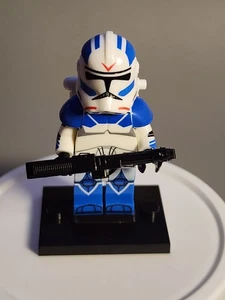 Custom Lego Star Wars 501st Clone Jet Trooper Minifigur - Bild 1 von 6