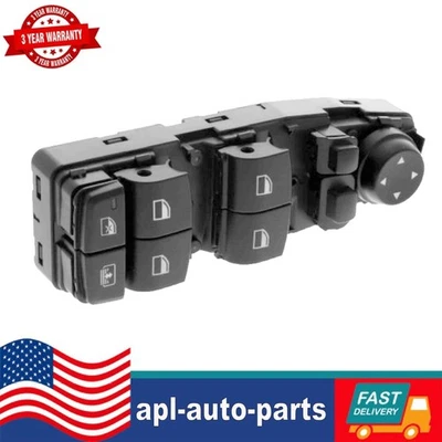 Interruptor de ventana eléctrica para BMW 550I 528I 2011-2016 M6 M5 650I 2012-2018 61319179915 Foto 1 de 4