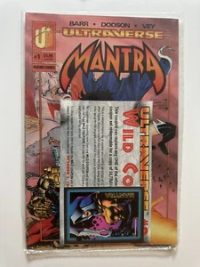 Sealed Mantra vol. 1 #1 1993 w/Card High Grade Malibu Comic Book (3A) - Picture 1 of 2