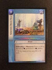 Something Draws Near Foil 3U26 Realms of the Elf Lords Lord of the Rings TCG