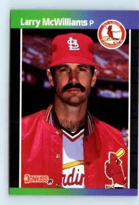 1989 Donruss Larry McWilliams St. Louis Cardinals #516 - Image 1 of 2