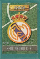 TEAM LOGO Real Madrid Mundicromo Las Fichas de La Liga 1996/1997