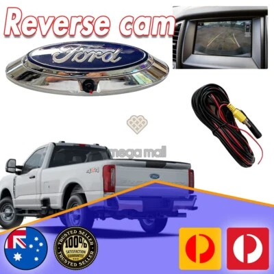 Rear Tailgate Reverse Camera Housing Bezel & Emblem For Ford F350 F250 SUPERDUTY - Image 1 of 4
