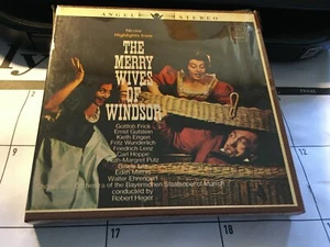 HIGHLIGHTS FROM THE MERRY WIVES OF WINDSOR 4 TRACK REEL TO REAL TAPE NEW - Picture 1 of 3
