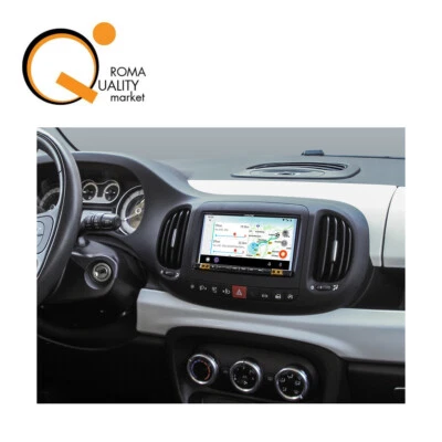 ALPINE iLX-705D Autoradio fit FIAT 500 L 12-18 7" DAB+ HDMI Apple Android 500L - Immagine 1 di 4