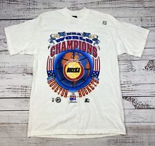 Vintage 1995 Houston Rockets NBA Champions T Shirt Mens XL Back To Back 94