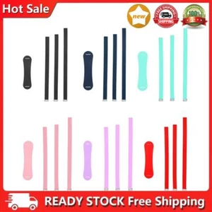4pcs Silicone Wristband Finger Ring Grip Mobile Phone Holder Stand Elastic Band - Zdjęcie 1 z 24