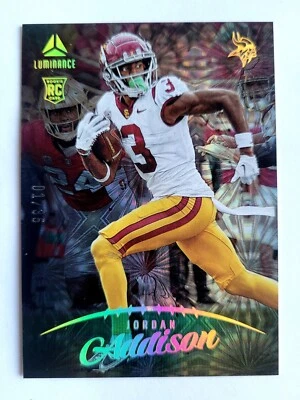 2023 PANINI LUMINANCE FIREWORKS JORDAN ADDISON RC! 1/35! 1/1! FIRST ONE! - Image 1 of 4